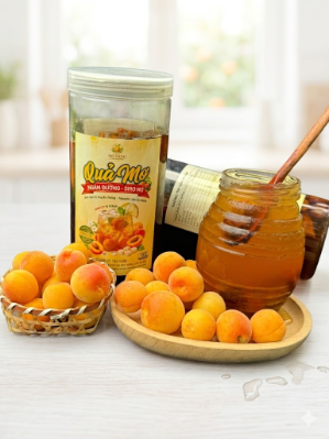 Nước Cốt Quả Mơ Ngâm Đường Nguyên Chất