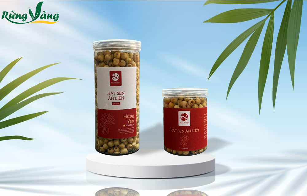 Hạt Sen Sấy Giòn Ăn Liền [VSATTP]
